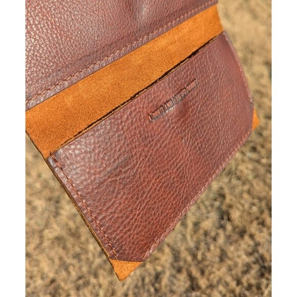 NEW Portland Leather Goods PLG Rancher Wallet Nutmeg Brown - Picture 8 of 10